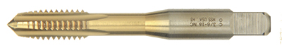 Titanium Nitride M42 Cobalt Plug Tap Type 24-RNCN